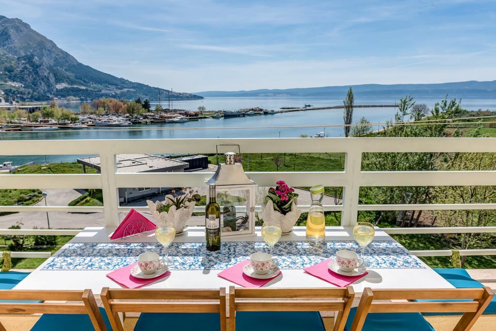 Apartment Sea View Mouth Cetina Omiš Exterior foto