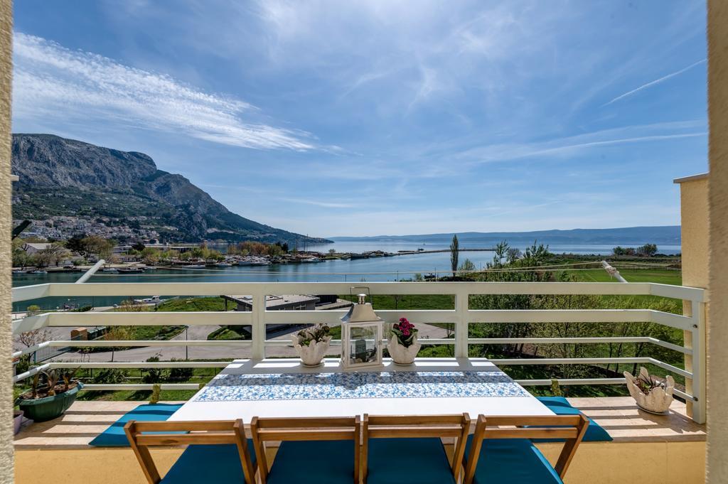 Apartment Sea View Mouth Cetina Omiš Exterior foto