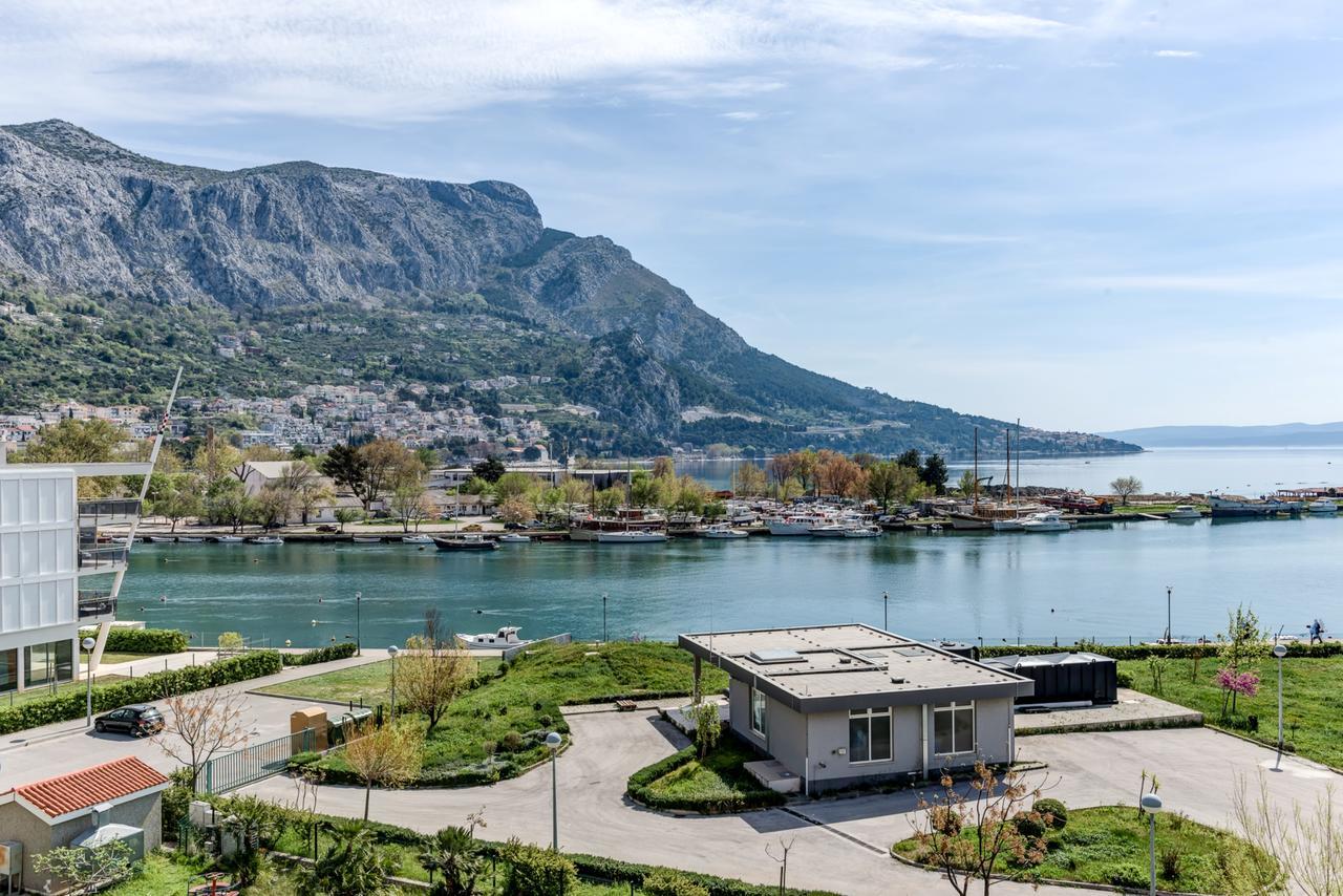 Apartment Sea View Mouth Cetina Omiš Exterior foto